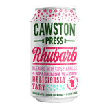 Cawston Press Sparkling Water, Rhubarb & Crisp Apple, 11 Fl Oz (Pack of 4)