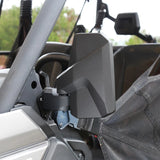 SHEJISI Defender Side Mirrors,The Spring Back Feature Allows Easy Reset After Fold,2024 New UTV Mirrors Compatible with Can Am Defender HD10 HD9 HD8 HD7 HD5,Suitable for No Door,Half Door,Full Door