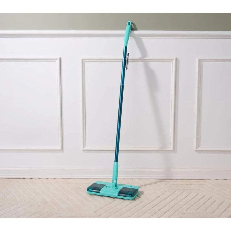 QVC Teko Multi-Surface Cordless Rechargeable Floor Sweeper - Color: Aq ...