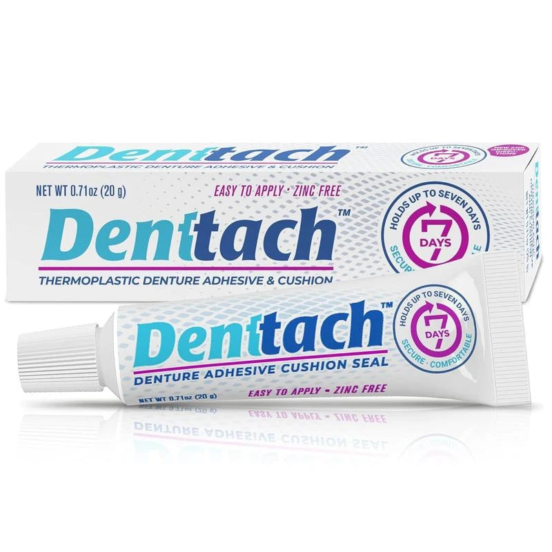[HOT 2024 - COMBO 3 PACK] Denttach Thermoplastic Adhesive for hold of Dentures up to 7 Days without Glue with Updated Instructions - BLACK FRIDAY SALE 51% - Item Package Quantit: 1