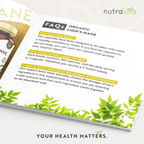 Organic Lions Mane Mushroom 1500mg - 120 High Strength Vegan Capsules (Not Powder) - Lions Mane Supplement with Organic Black Pepper - Made in The UK by Nutravita