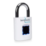 BENJILOCK BY HAMPTON BL40002WH BenjiLock 43 mm Fingerprint Padlock (Matte White)