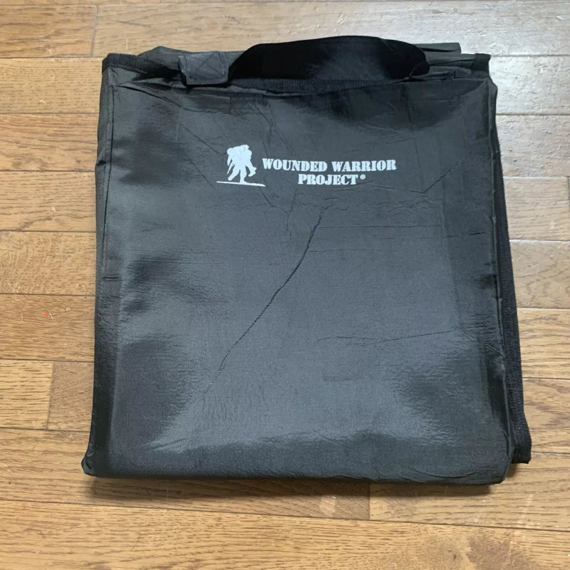 Wounded Warrior Project 56" X 48" Throw Blanket - Black NEW!!