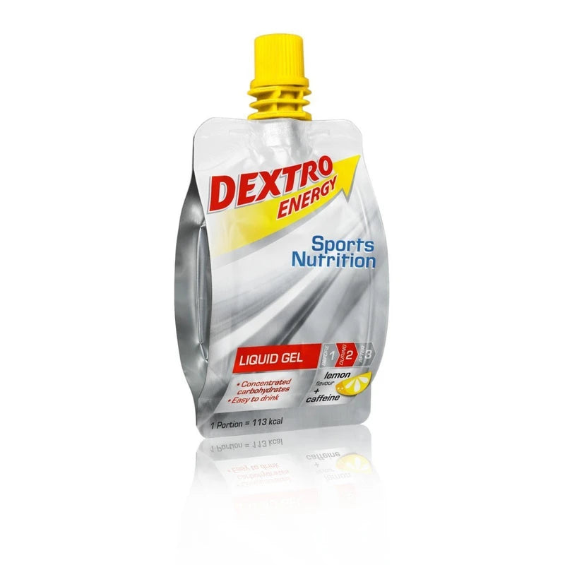 DEXTRO ENERGY Sports Nutr.Liquid Gel Lemon+Caff. 60 ml