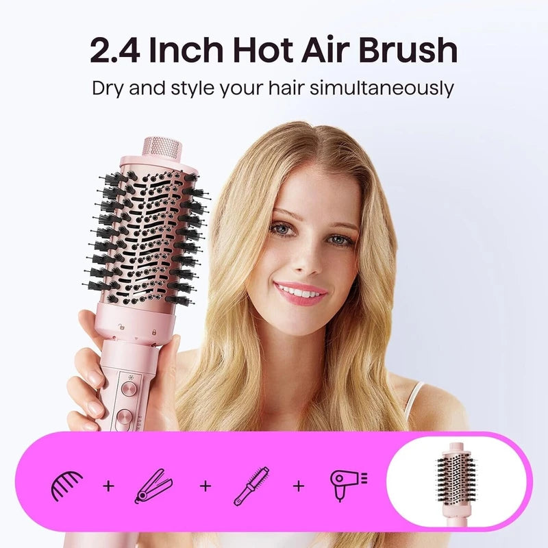 Wavytalk 5-in-1 Hair Dryer Brush Set | Blowout, Paddle, Thermal Brush & Diffuser
