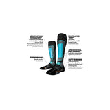 MONNET Pack GELPROTECH SKI Socks, BLEU, 4142