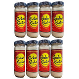 Deli Direct Rocket Radish 8-Pack Extra Hot Horseradish - 100% Pure, Freshly Prepared & Grated, Vegan, Perfect for Passover (8.5oz, 8 Pack)