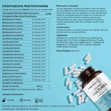 maxmedix Probiotic Complex 60 Billion CFU/Portion 120 Vegan Capsules, Intestinal Flora Probiotic, Lactobacillus Gasseri, Lactobacillus Rhamnosus, Lactic Ferments-20 Strains Microbiota Balance