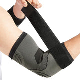 Elbow Support with Strap for Tendonitis, Tennis Elbow, Compression Sleeves, Golf Elbow Treatment, Pack of 2