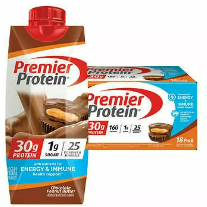 Premier Protein Premier 30g Protein PLUS Energy and Immune Support Sha ...