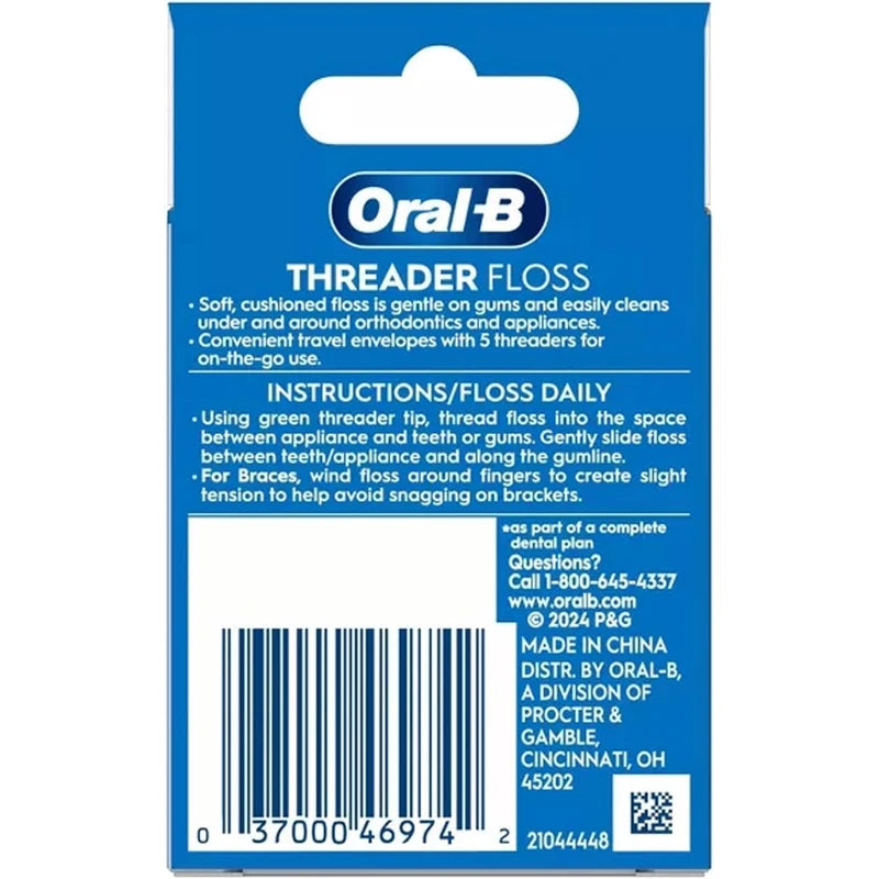 Oral-B Glide Threader Floss (Pack of 4)