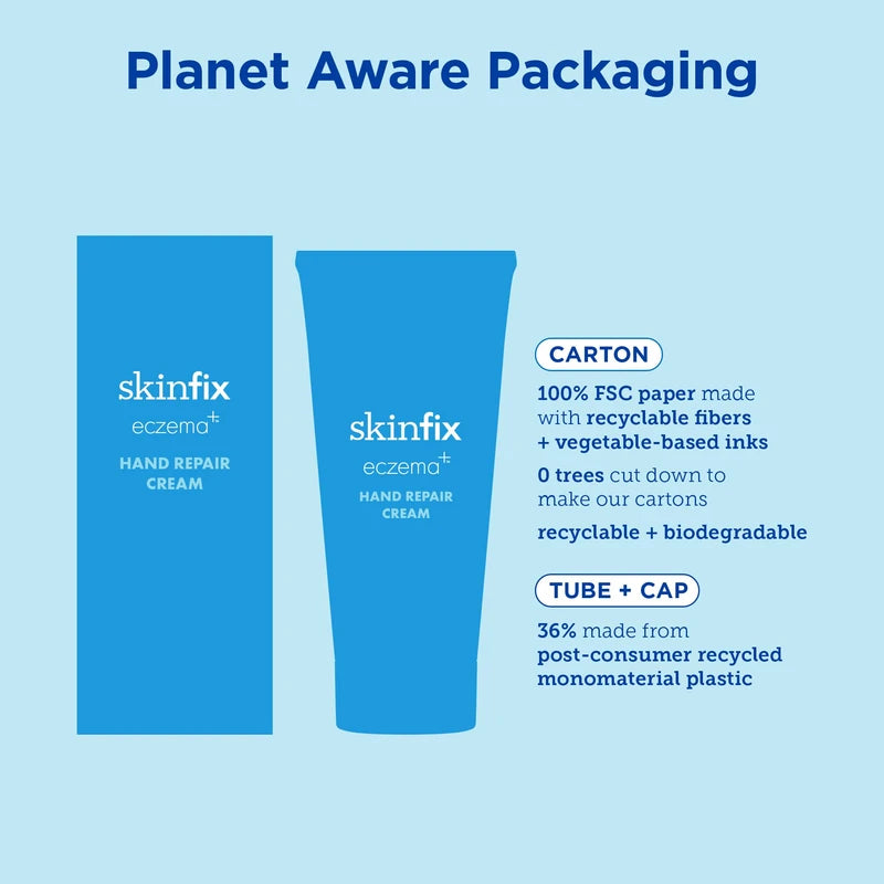 Skinfix Skinfix Eczema+ Hydrating Hand Repair Cream: To Address Eczema & Dry, Cracked, Sensitive skin, 3 FL Oz