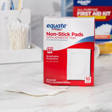 Equate Non-Stick Pads with Adhesive Tabs, 10 Count