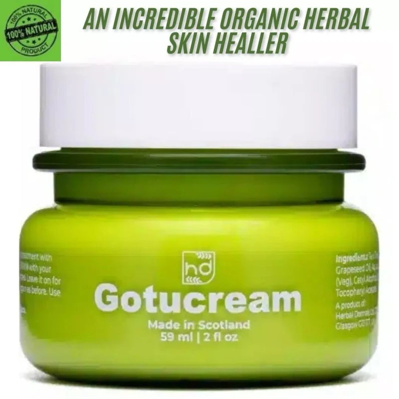 Gotucream 2oz Jar ~ Organic Healing Cream ~  New Made in Scotland.