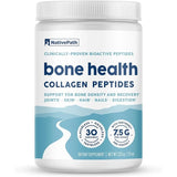 NativePath Bone Health Collagen Peptides, Type 1 & 3 Peptides, with Fortibone and Verisol, 7.9 Ounce, 30 Servings