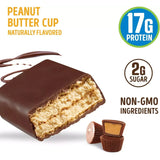 Lenny & Larry'S Dip'D Wafer, Bar Peanut Butter Cup, 17G, Dairy & Plant Protein B