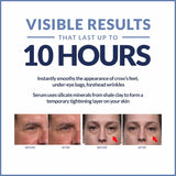 Plexaderm Rapid Reduction Eye Serum - Advanced Formula Anti Aging Visibly Reduces Under-Eye Bags, Wrinkles, Dark Circles, Fine Lines & Crow's Feet Instantly Instant Wrinkle Remover for Face