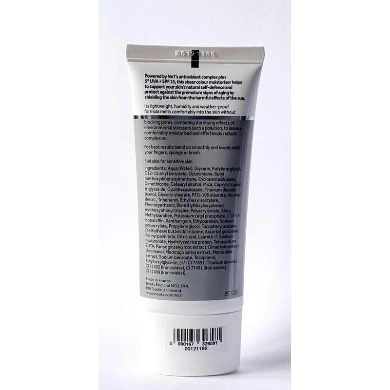 No7 Shield & Defend City Light Tinted Moisturiser - DEEP - spf15, 50ml (pack of 1)