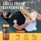 Every Man Jack All Over Deodorant - 24 Hour Whole Body Odor Protection - Aluminum Free - Fresh Citrus Scent 2.6 oz (1 Pack)