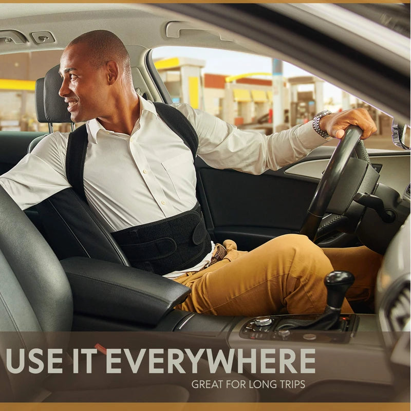 Back Brace Posture Corrector for Men and Women - Adjustable Posture Back Brace for Upper and Lower Back Pain Relief - Muscle Memory Support Straightener (XX-Large)