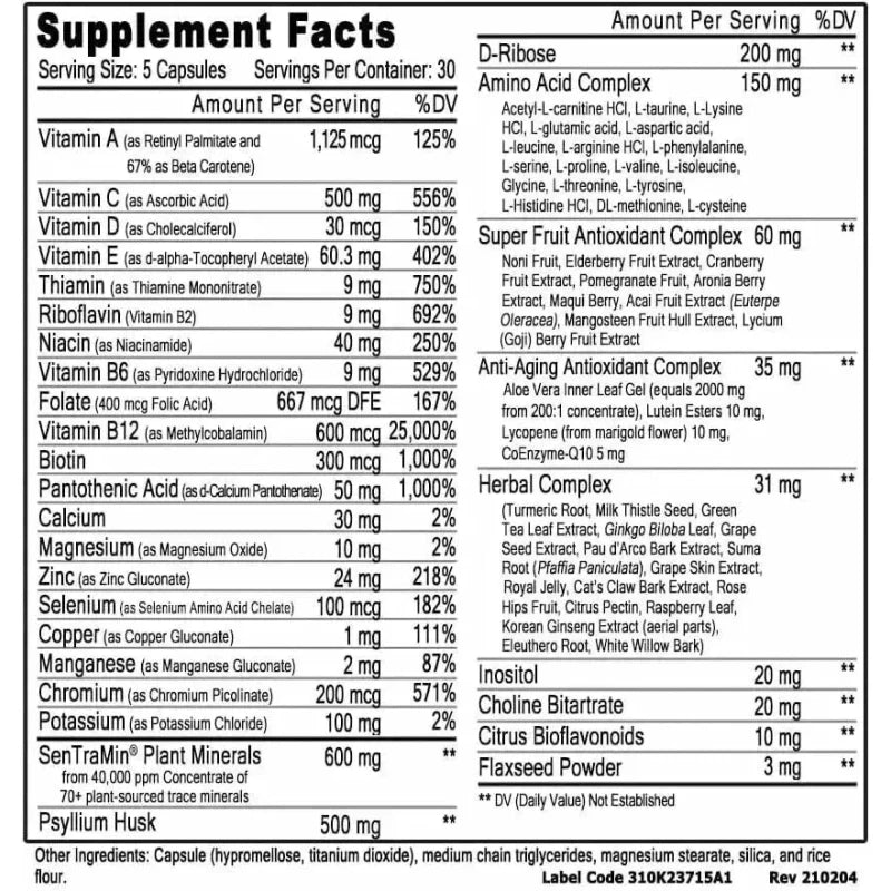 2x IMMUNO 150 THE ULTIMATE IMMUNE BOOSTER, Multi Vitamin 300 Total CAPSULES 2026