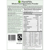 PlantPills 1kg PlantPills Whole Food Spermidine Powder Lab Verified at 240mg/250g