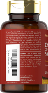 Citicoline Supplements 500mg | 120 Capsules | CDP Choline | Non-GMO, Gluten Free | by Carlyle