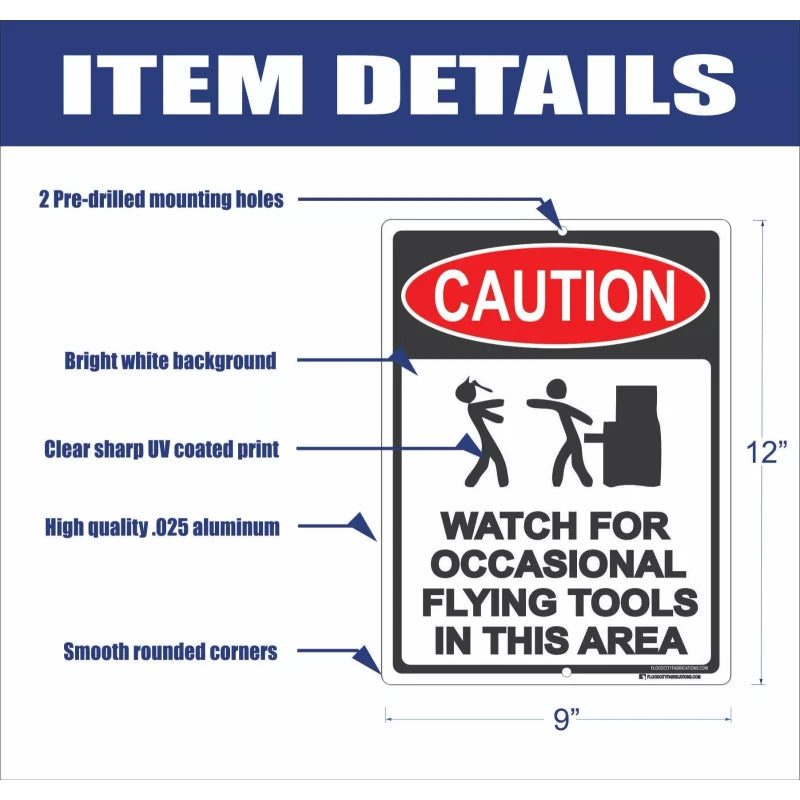 Flood City Fabricaitons Cash is King Sign 9"x12" Metal We Prefer Cash Payment Signs Business Retail