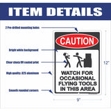 Flood City Fabricaitons Cash is King Sign 9"x12" Metal We Prefer Cash Payment Signs Business Retail