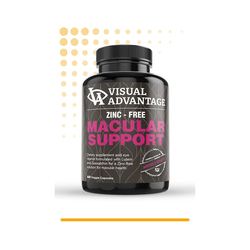 Visual Advantage AREDS 2 Vitamins without Zinc, Visual Advantage Zinc Free Macular Support (1-Mo)