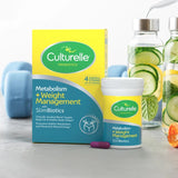 Culturelle Metabolism + Weight Management with SlimBiotics® Probiotic Capsules – 30 Count – Helps Safely Manage Weight - Promotes Healthy Metabolism and Physical & Mental Energy