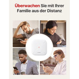 X-Sense Smart Home Base Station - Compact Design, Requires 2.4GHz Wi-Fi, with 2-in-1 Button for Mute/Pairing, Model SBS50