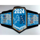 2024 Detroit Lions NFC North Division Champions Championship Belt