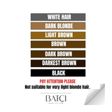 Batcı Hair Atelier Liquid Hair Concealer for Thinning Hair and Bald Spots | Luxury Long-Lasting Root Touch Up with Color Thickening Fibers | Professional, Natural-Looking Hair Coverage