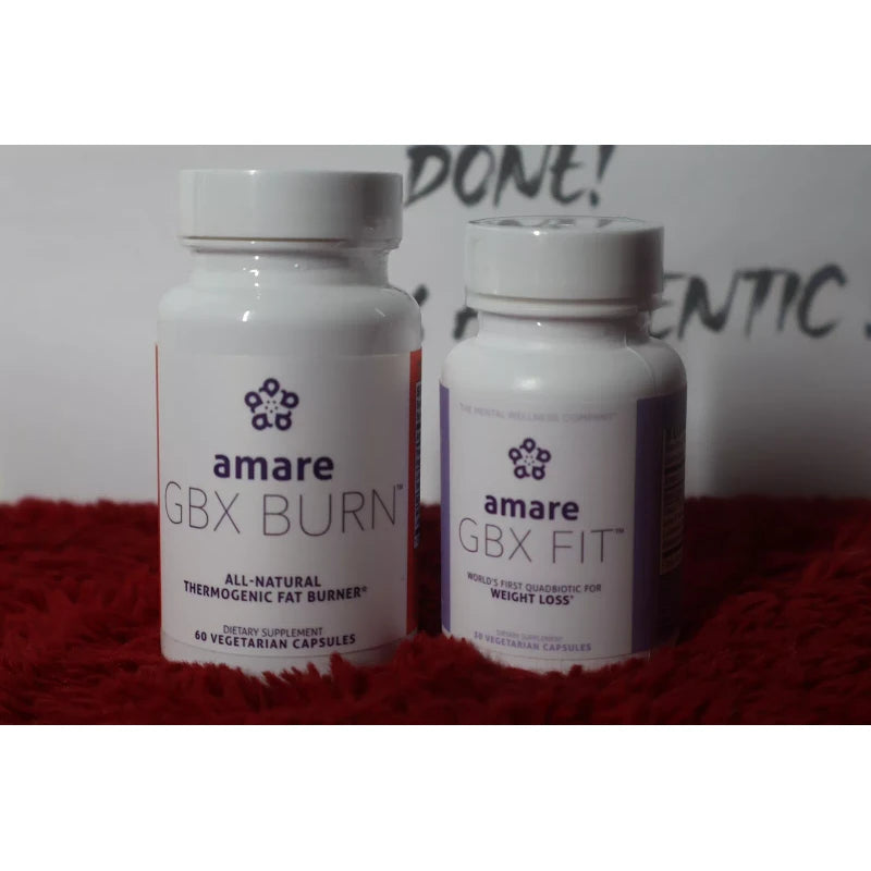 Amare Global  GBX Fit & Amare GBX Burn New/Sealed EXP  10/25