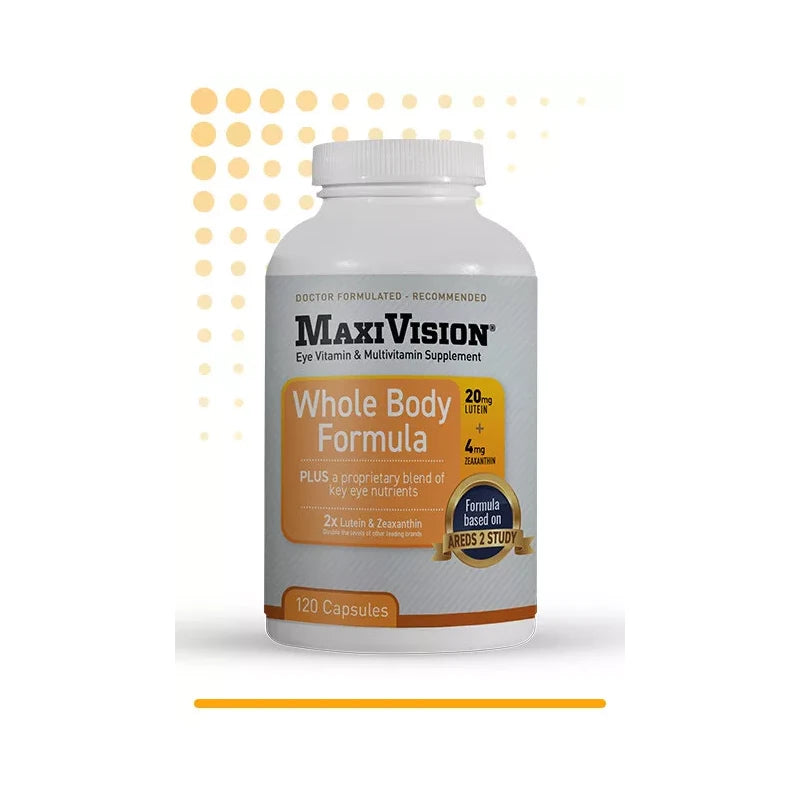 Lunovus LLC MaxiVision Whole Body Formula - 120 Capsules - Original Manufacturer!