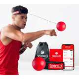 Boxbollen Original with App - MMA Boxing Reflex Ball - Adjustable Strap - Interactive Boxball App Integration - 1 Pack