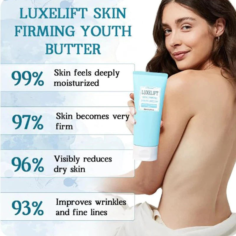 Bicotand Luxelift Skin Firming Youth Butter, Butter Anti Aging Moisturizer Cream for Body Loose Skin for Face Neck Arms Legs Butt (1 PCS)