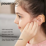 Power One ACCU Plus Size 13 Hearing Aid Battery (Pack of 2) - EXP  11/2025