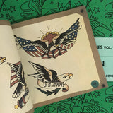 H.E. Jonathan Shaw's Vintage Tattoo Flash - Eagles Vol.1
