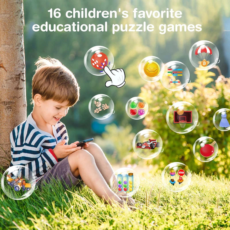 PTHTECHUS Kids SmartPhone, Mobile Phones for Kids with Two-way Talk Game Music, phones for 5-11 age kids real phones For all carriers