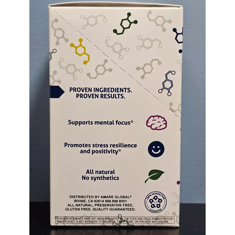 Amare Global Kids Mood+ Natural Sugar Free Support 30 Sticks  - New! Exp 6/2025