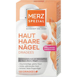 Merz Spezial Skin Hair Nails Dragees - 1 x 120 Tablets - Dietary Supplement with 13 Micro Nutrients for Radiant Skin, Shiny Hair and Firm Fingernail