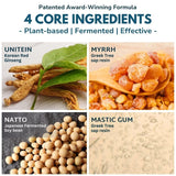 Unitein UNITEIN Gum Restore Toothpaste, Improves and protects damaged & bleeding gums, Breaks Down Plaque, Resists Tarter, Plant-based Formula, 99% Natural Ingredients, Free of Fluoride, Triclosan, Microbeads