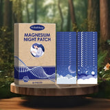 Magnesium Night Patches【32pcs】,Magnesium Oil Patch, Lavender & Chamomile Extract, Coconut Oil, All-Natural Plant Ingredients, Gentle Scent, for All Skin Types, Travel-Friendly (1 Month Supply)