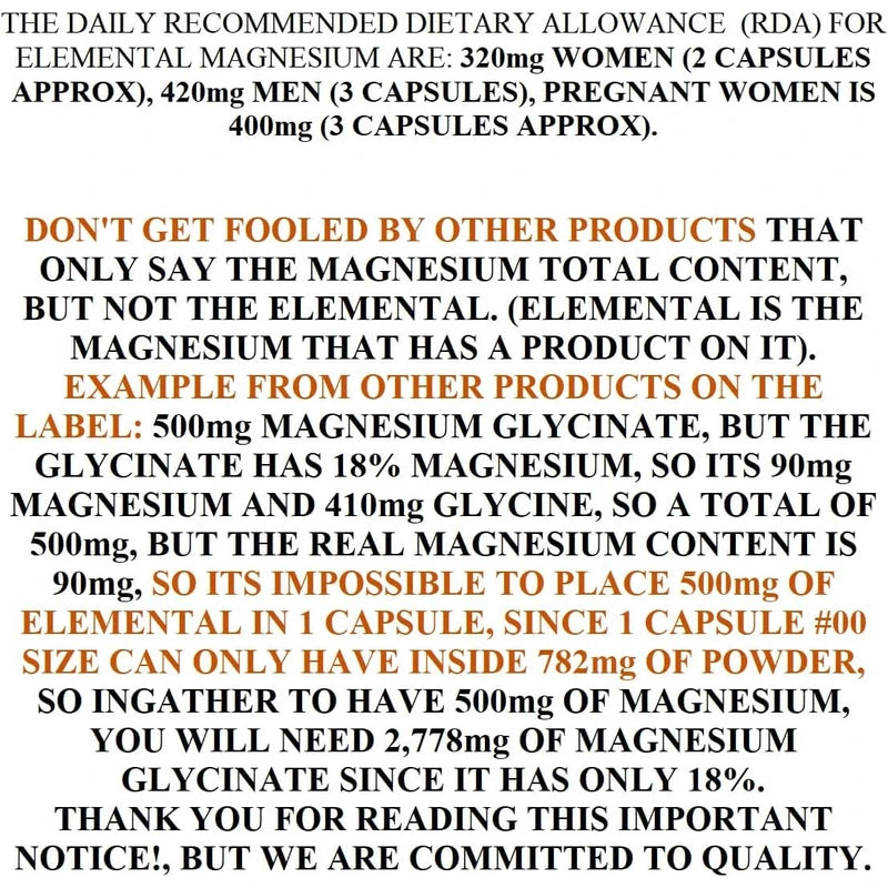 (150 Capsules), 2,253mg Per Serving, Providing 420mg Elemental Magnesium, L-Threonate, Bisglycinate Chelate, Malate, for Brain, Sleep, Stress, Cramps, Headaches, Energy, Heart from Kappa Nutrition.