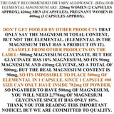 (150 Capsules), 2,253mg Per Serving, Providing 420mg Elemental Magnesium, L-Threonate, Bisglycinate Chelate, Malate, for Brain, Sleep, Stress, Cramps, Headaches, Energy, Heart from Kappa Nutrition.