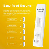 2 x AYDMED Vitamin D Tests | Vitamin D Test Kit for Home Self-Test Blood Screening of Vitamin D Deficiency | Vitamin D Test | Results in 10 Minutes | Expert Accuracy | CE Certified