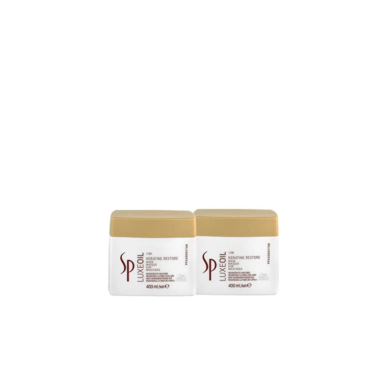 Wella SP System Professional Care Luxe Oil Keratin Restore Mask 400 ml, Pack of 2