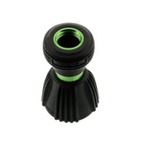 Ultimate Fireman’s Heavy Duty Water Hose Nozzle Featuring 5 Spray Patterns, Flow Control Valve & Two Way Shut-Off for Water Control - Hose Nozzle Sprayer for All Your Watering Needs - Sage Green